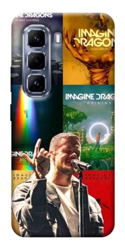Чохол itsPrint Imagine Dragons для Infinix Hot 50 Pro, музика, купити оптом з доставкою