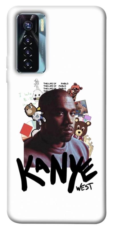 Чохол itsPrint Kanye для TECNO Camon 17 Pro, музика, купити оптом з доставкою