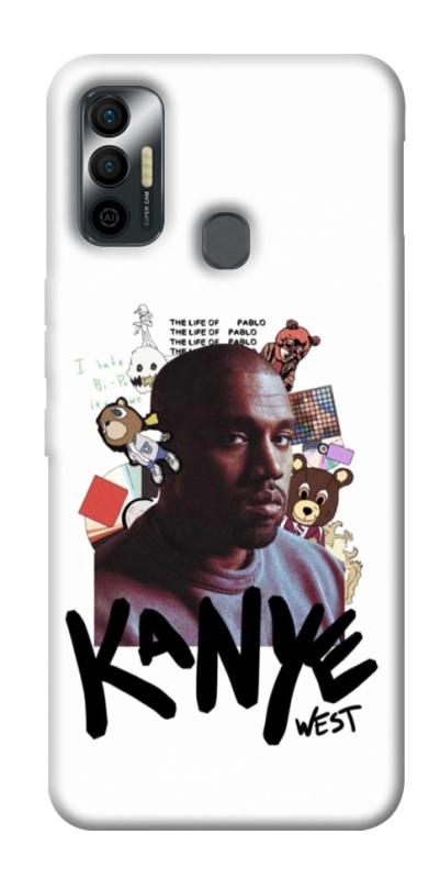 Чехол itsPrint Kanye для TECNO Spark 7, музыка, купить оптом с доставкой