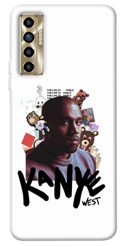 Чохол itsPrint Kanye для TECNO Camon 17P, музика, купити оптом з доставкою