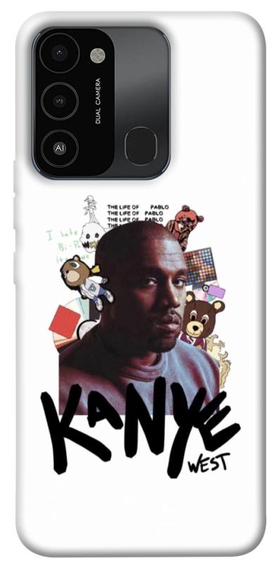 Чохол itsPrint Kanye для TECNO Spark 8C, музика, купити оптом з доставкою