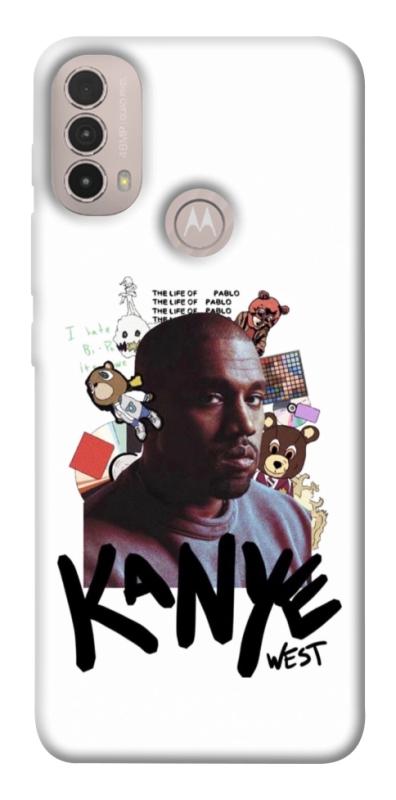 Чохол itsPrint Kanye для Motorola Moto E40, музика, купити оптом з доставкою