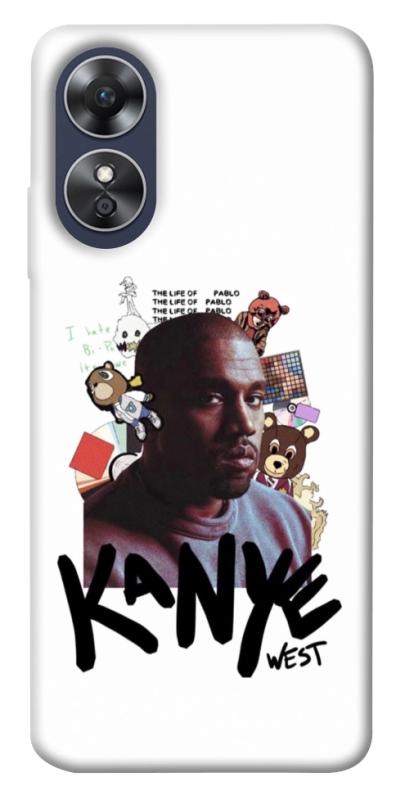 Чохол itsPrint Kanye для Oppo A17, музика, купити оптом з доставкою