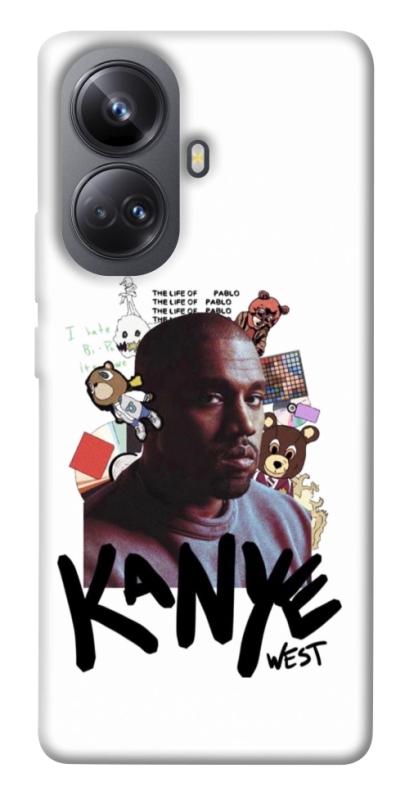 Чохол itsPrint Kanye для Realme 10 Pro+, музика, купити оптом з доставкою