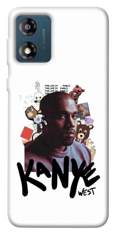 Чохол itsPrint Kanye для Motorola Moto E13, музика, купити оптом з доставкою