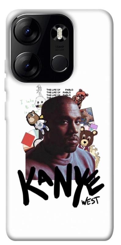 Чехол itsPrint Kanye для Tecno Spark Go 2023, музыка, купить оптом с доставкой