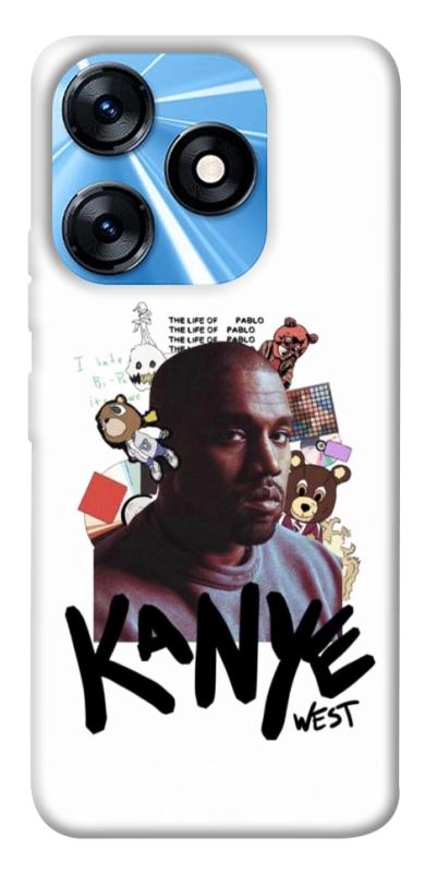 Чехол itsPrint Kanye для TECNO Spark 10 Pro, музыка, купить оптом с доставкой