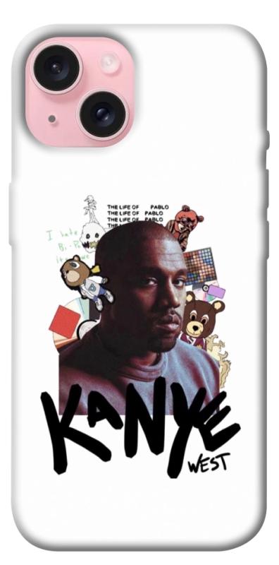 Чохол itsPrint Kanye для Apple iPhone 15 (6.1"), музика, купити оптом з доставкою