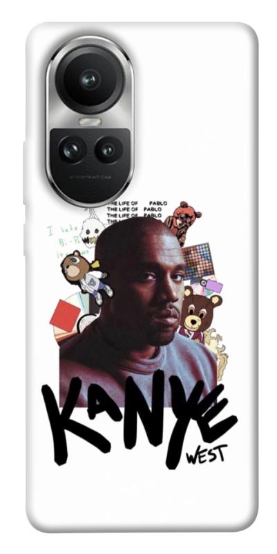 Чохол itsPrint Kanye для Oppo Reno 10, музика, купити оптом з доставкою