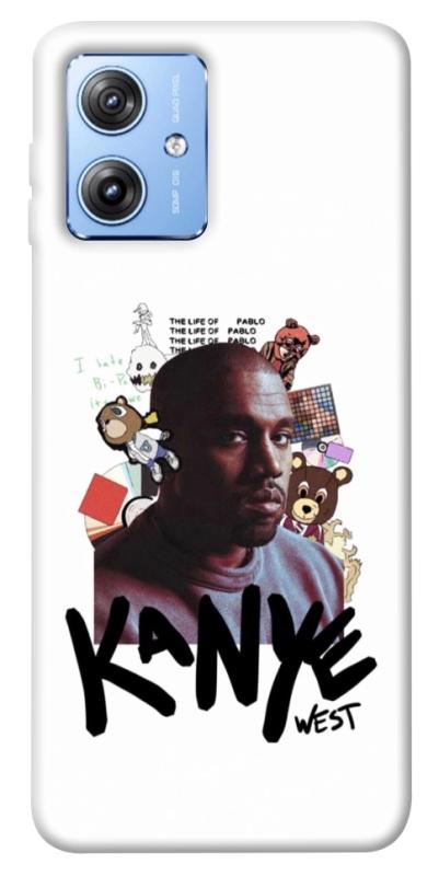 Чохол itsPrint Kanye для Motorola Moto G84, музика, купити оптом з доставкою