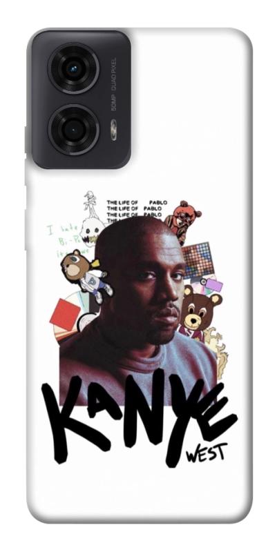 Чохол itsPrint Kanye для Motorola Moto G24, музика, купити оптом з доставкою