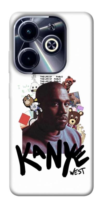 Чохол itsPrint Kanye для Infinix Hot 40i, музика, купити оптом з доставкою