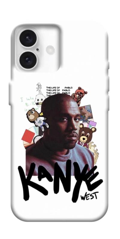 Чохол itsPrint Kanye для Apple iPhone 16 Plus (6.7"), музика, купити оптом з доставкою