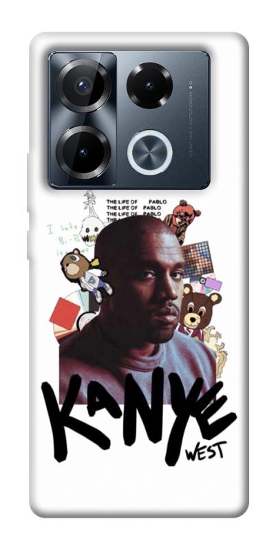 Чехол itsPrint Kanye для Infinix Note 40 Pro 4G, музыка, купить оптом с доставкой