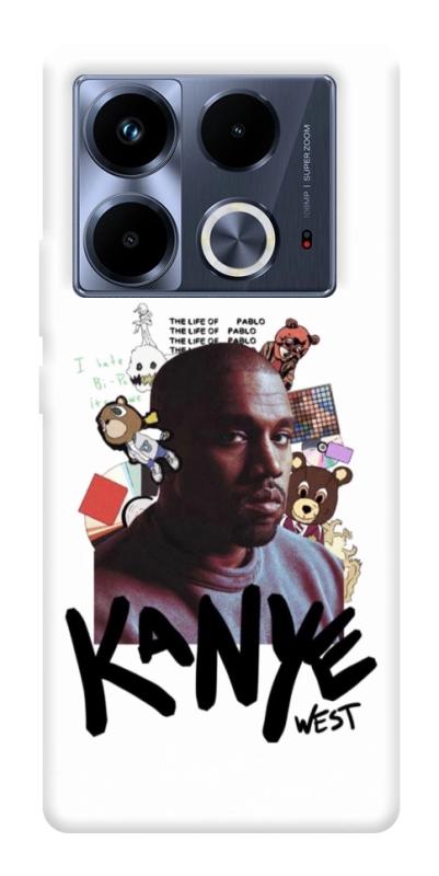 Чехол itsPrint Kanye для Infinix Note 40 4G, музыка, купить оптом с доставкой
