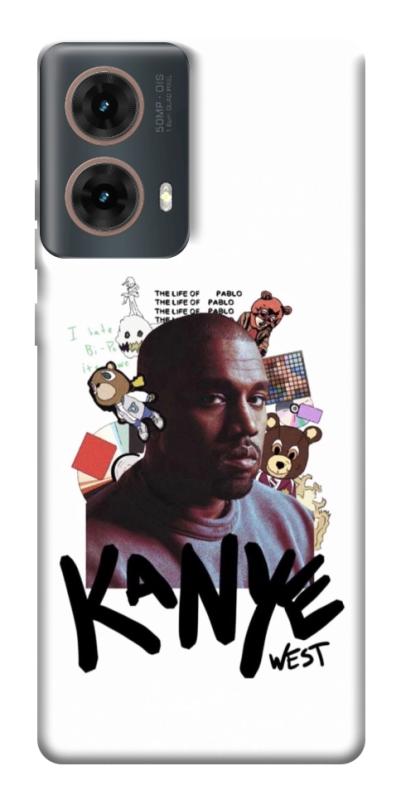 Чехол itsPrint Kanye для Motorola Moto G85, музыка, купить оптом с доставкой