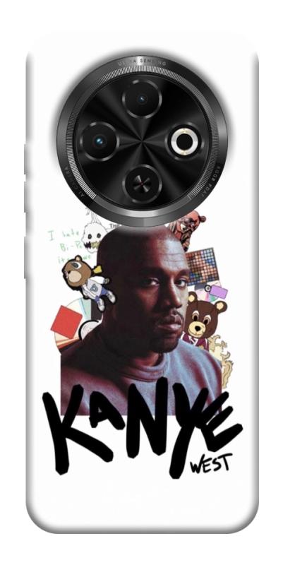 Чохол itsPrint Kanye для TECNO Spark 30C, музика, купити оптом з доставкою