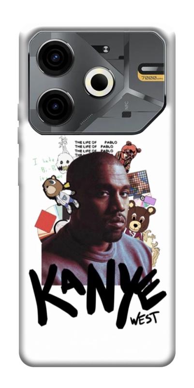Чохол itsPrint Kanye для TECNO Pova 6 Neo (LI6), музика, купити оптом з доставкою