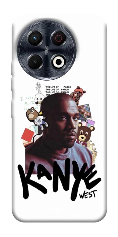 Чехол itsPrint Kanye для TECNO Spark 30 Pro (KL7), музыка, купить оптом с доставкой