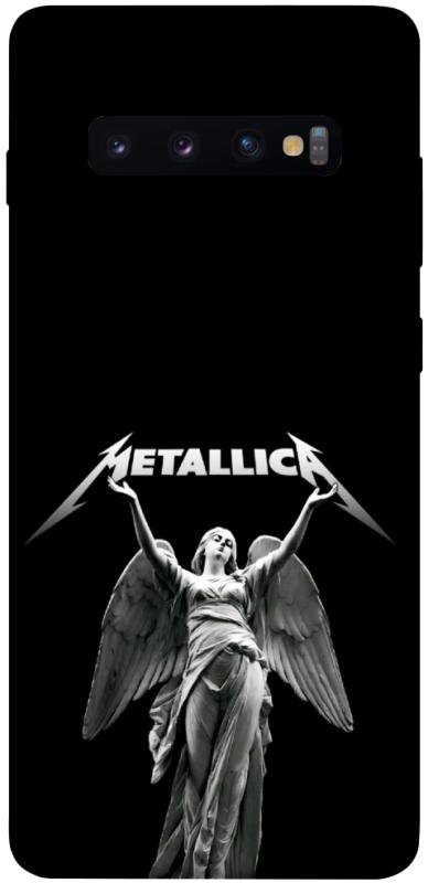 Чохол itsPrint Metallica для Samsung Galaxy S10+, музика, купити оптом з доставкою