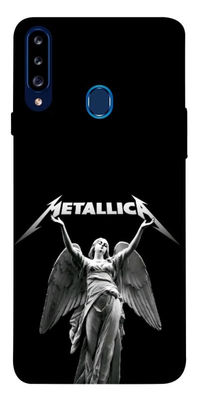 Чохол itsPrint Metallica для Samsung Galaxy A20s, музика, купити оптом з доставкою