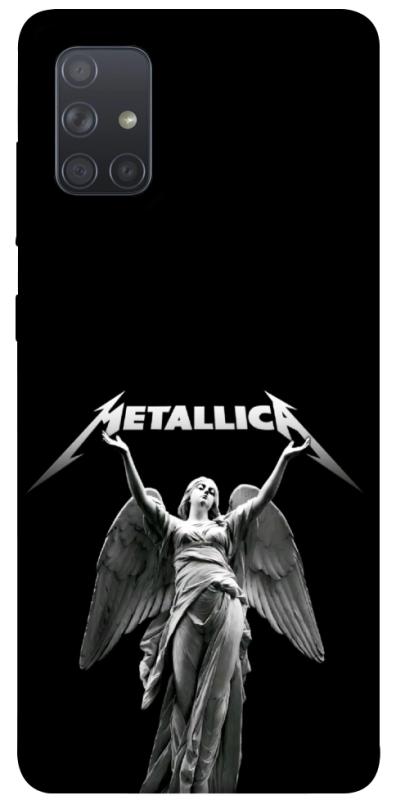 Чехол itsPrint Metallica для Samsung Galaxy A71, музыка, купить оптом с доставкой