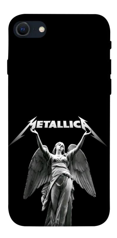 Чехол itsPrint Metallica для Apple iPhone SE (2020), музыка, купить оптом с доставкой