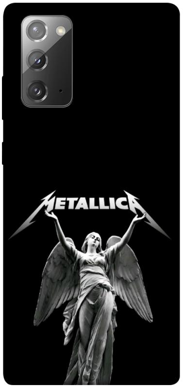 Чохол itsPrint Metallica для Samsung Galaxy Note 20, музика, купити оптом з доставкою