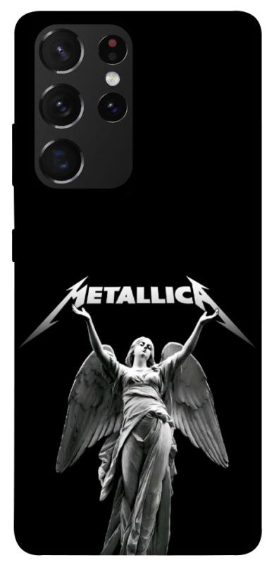 Чохол itsPrint Metallica для Samsung Galaxy S21 Ultra, музика, купити оптом з доставкою