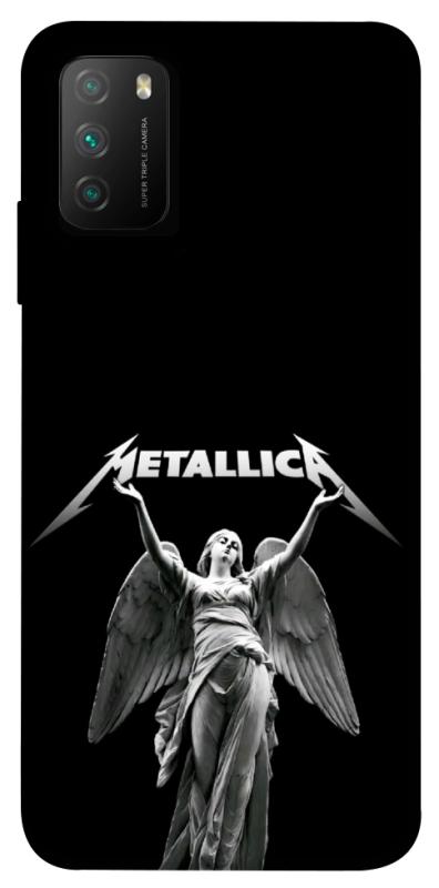 Чохол itsPrint Metallica для Xiaomi Poco M3, музика, купити оптом з доставкою