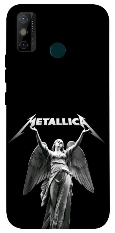 Чохол itsPrint Metallica для TECNO Spark 6 Go, музика, купити оптом з доставкою
