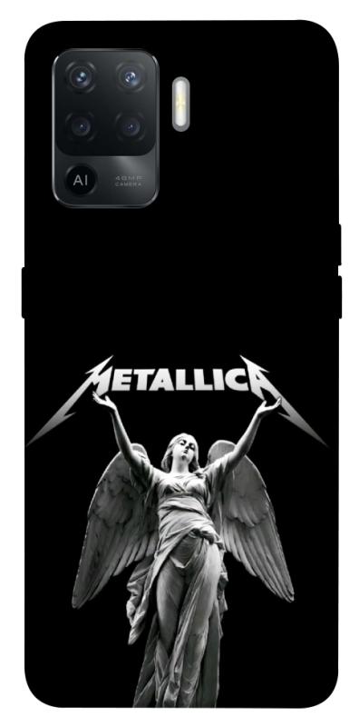 Чехол itsPrint Metallica для Oppo Reno 5 Lite, музыка, купить оптом с доставкой