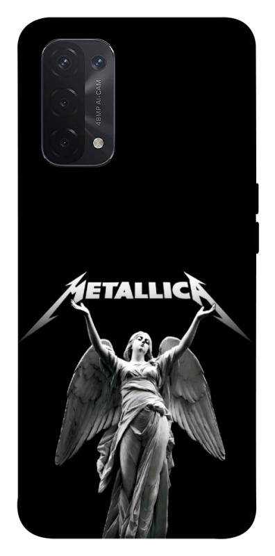 Чохол itsPrint Metallica для Oppo A54 4G, музика, купити оптом з доставкою