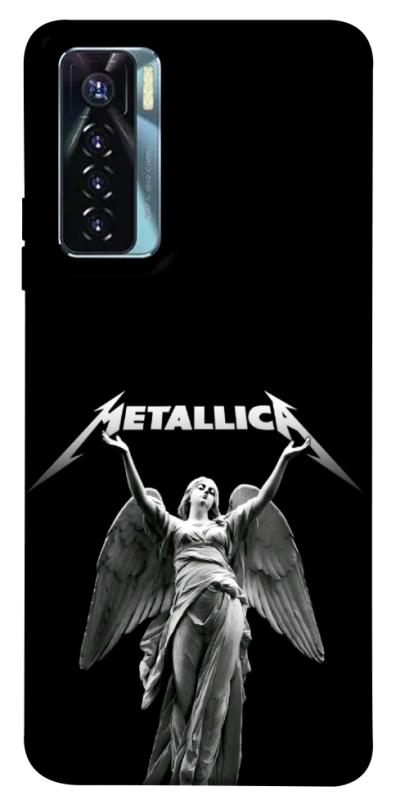 Чохол itsPrint Metallica для TECNO Camon 17 Pro, музика, купити оптом з доставкою