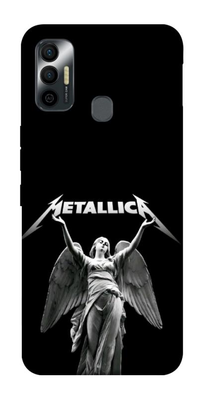 Чохол itsPrint Metallica для TECNO Spark 7, музика, купити оптом з доставкою
