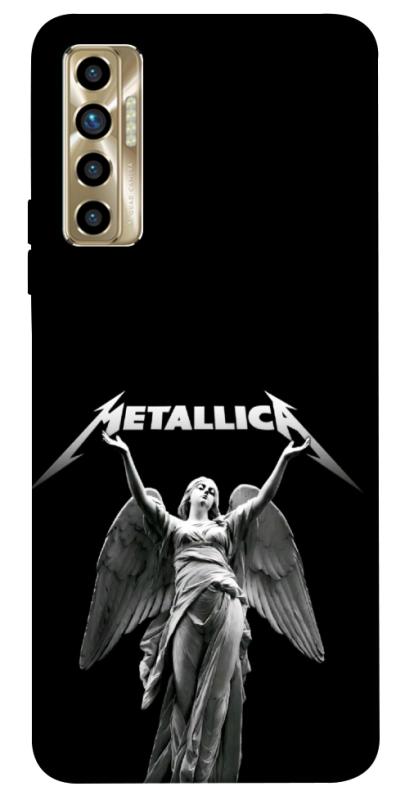 Чохол itsPrint Metallica для TECNO Camon 17P, музика, купити оптом з доставкою