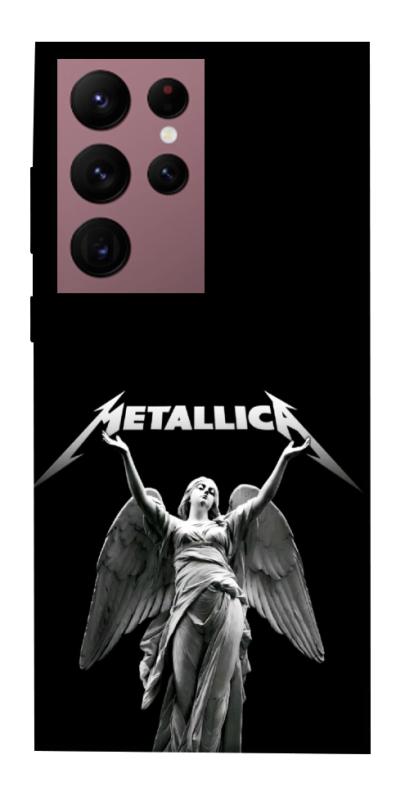 Чохол itsPrint Metallica для Samsung Galaxy S22 Ultra, музика, купити оптом з доставкою
