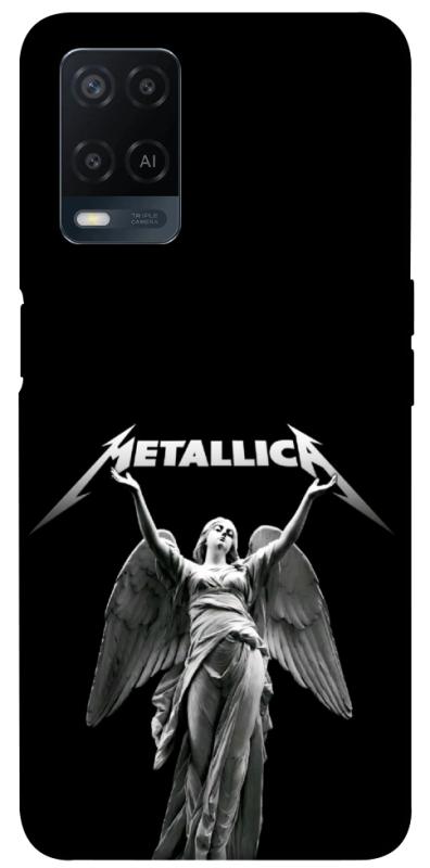 Чохол itsPrint Metallica для Oppo A16s / A16, музика, купити оптом з доставкою