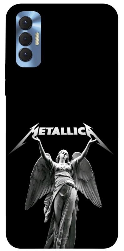 Чохол itsPrint Metallica для TECNO Spark 8P, музика, купити оптом з доставкою