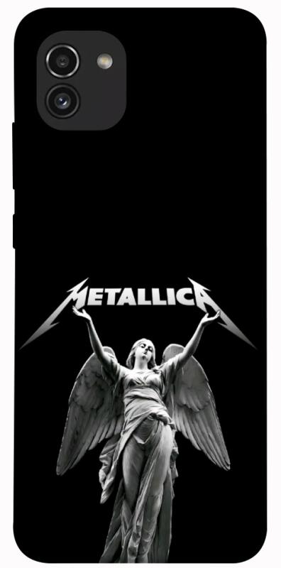 Чохол itsPrint Metallica для Samsung Galaxy A03, музика, купити оптом з доставкою