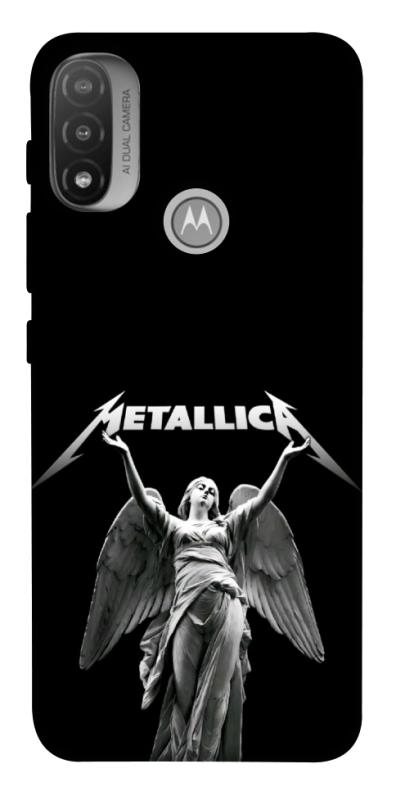 Чохол itsPrint Metallica для Motorola Moto E20, музика, купити оптом з доставкою