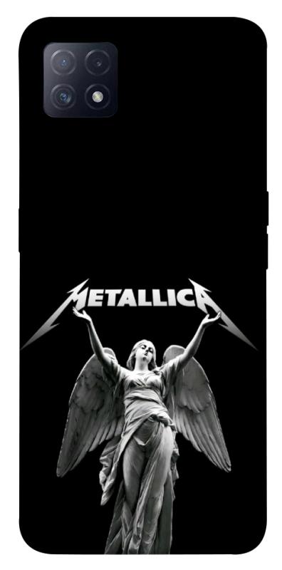 Чохол itsPrint Metallica для Oppo A72 5G / A73 5G, музика, купити оптом з доставкою