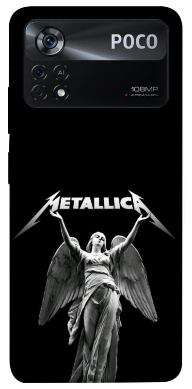 Чехол itsPrint Metallica для Xiaomi Poco X4 Pro 5G, музыка, купить оптом с доставкой