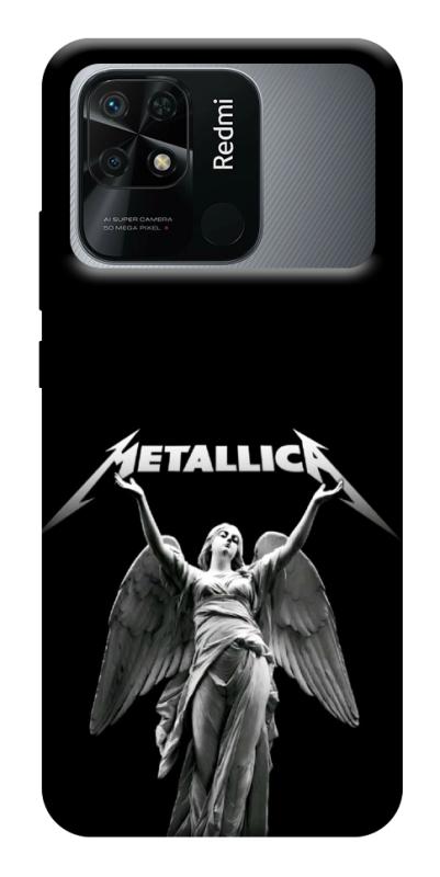 Чохол itsPrint Metallica для Xiaomi Redmi 10C, музика, купити оптом з доставкою