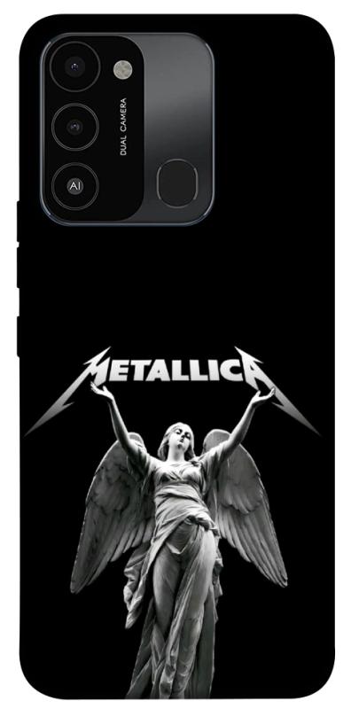Чохол itsPrint Metallica для TECNO Spark 8C, музика, купити оптом з доставкою