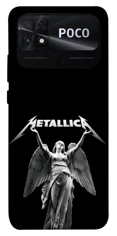 Чохол itsPrint Metallica для Xiaomi Poco C40, музика, купити оптом з доставкою