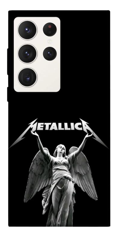 Чохол itsPrint Metallica для Samsung Galaxy S23 Ultra, музика, купити оптом з доставкою