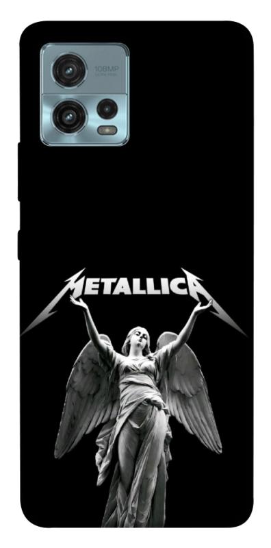 Чохол itsPrint Metallica для Motorola Moto G72, музика, купити оптом з доставкою