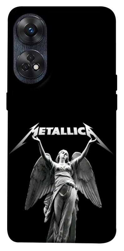 Чехол itsPrint Metallica для Oppo Reno 8 T 4G, музыка, купить оптом с доставкой