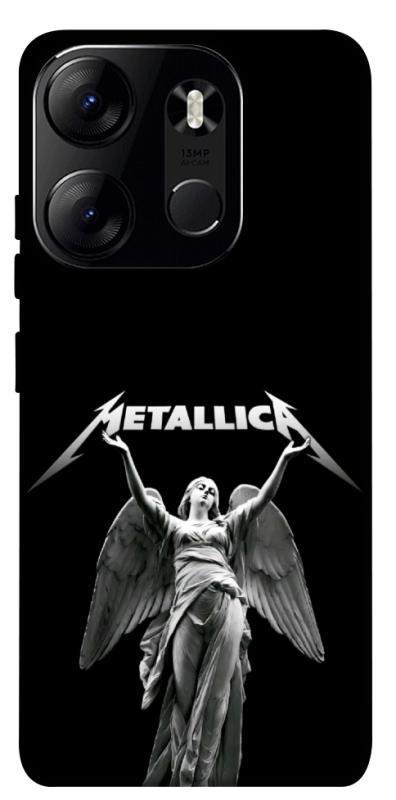 Чохол itsPrint Metallica для Tecno Spark Go 2023, музика, купити оптом з доставкою